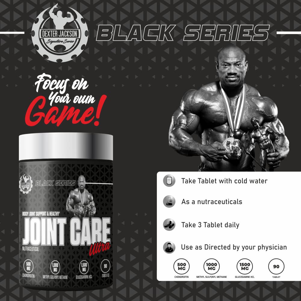 Dexter Jackson Black Series Joint Care Ultra | Body Joint Support & Health