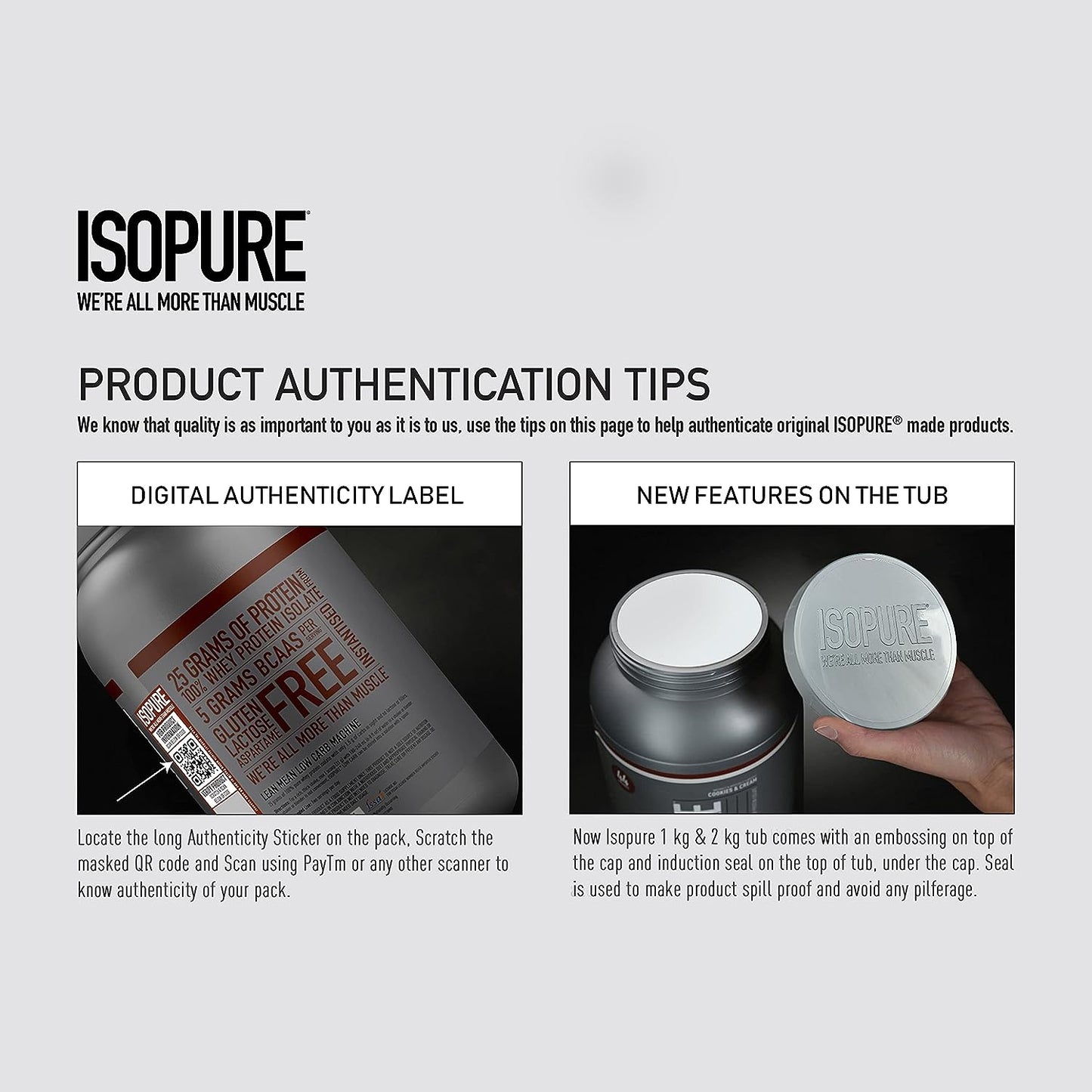 Isopure Low Carb Whey Protein Isolate Powder