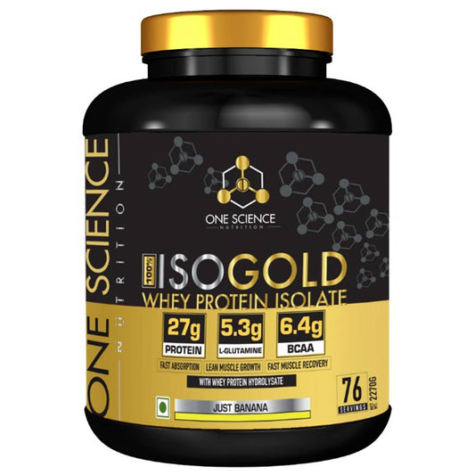 One Science 100% ISO Gold Whey Protein Isolate