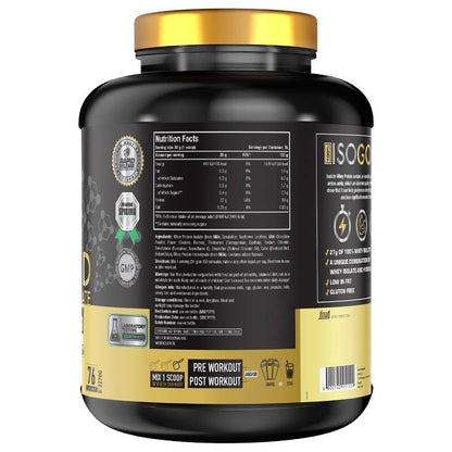 One Science 100% ISO Gold Whey Protein Isolate