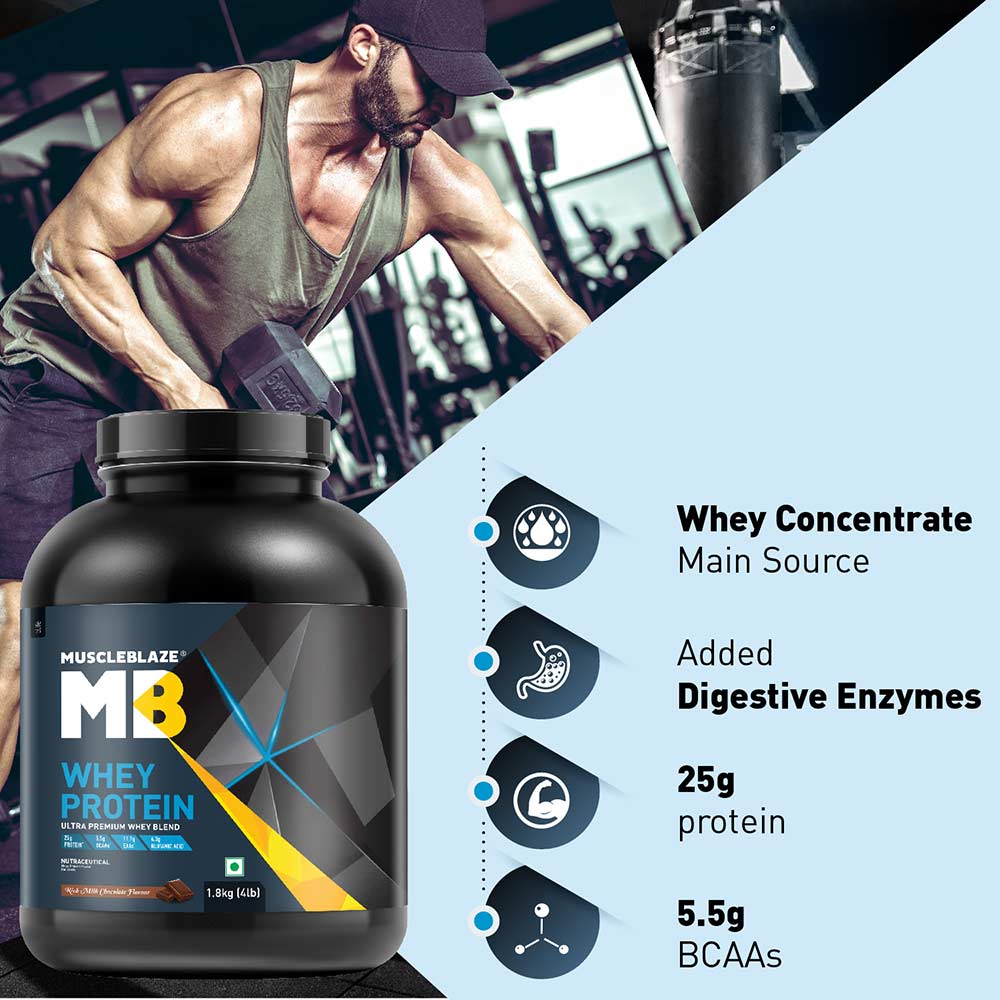 MuscleBlaze 100% Whey Protein