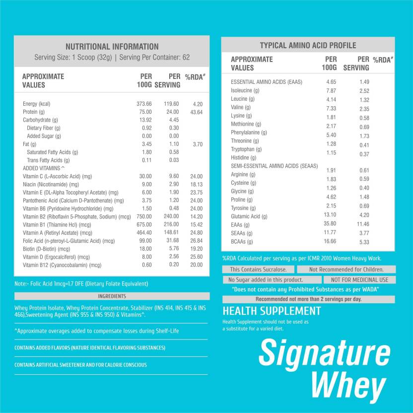 Healthfarm Signature Whey Protein