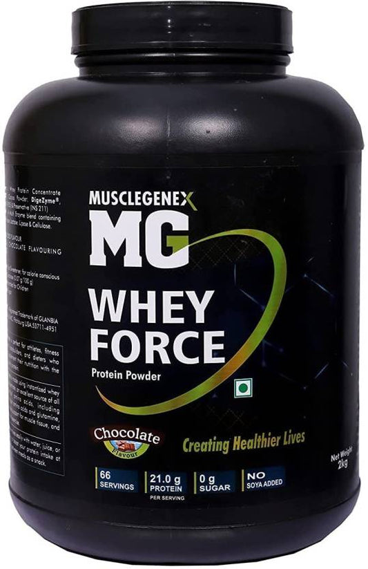 MUSCLEGENEX MG Whey Force Protein Powder