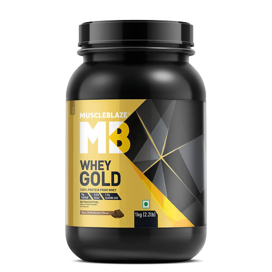 MuscleBlaze Whey Gold 100% Whey Protein Isolate